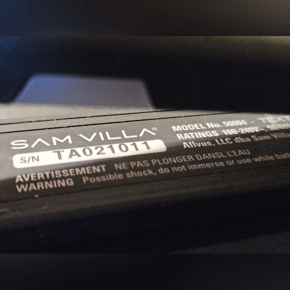 Sam Villa Black Hair Textur Iron - Picture 7 of 7